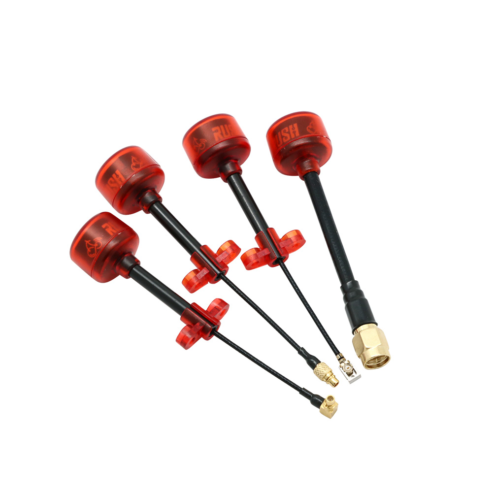 Rush cereja fpv 5.8g antena lh - Fpv Drone Antenna avaliação e preço