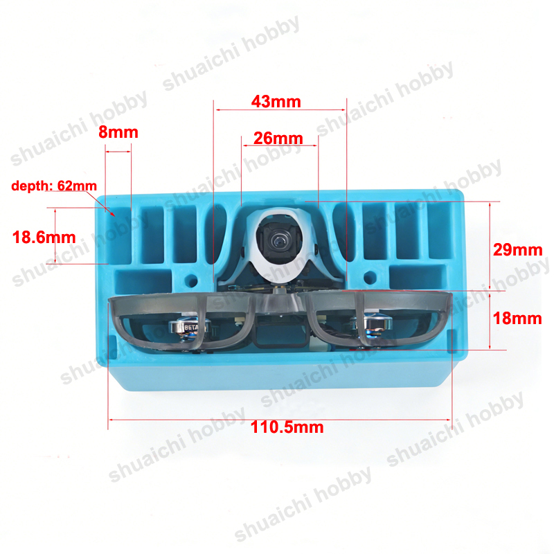 1PCS Para BETAFPV Meteor75Pro  - Fpv Drone Bag avaliação e preço